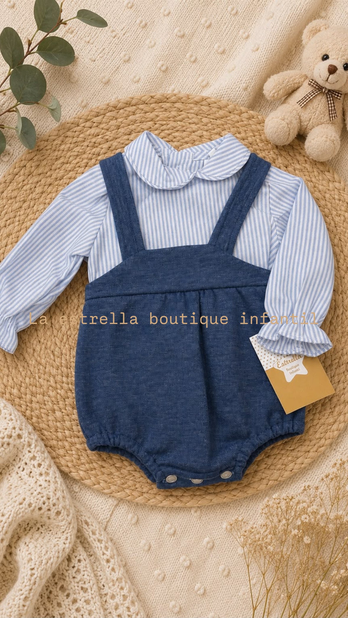 Conjunto bebé rallas