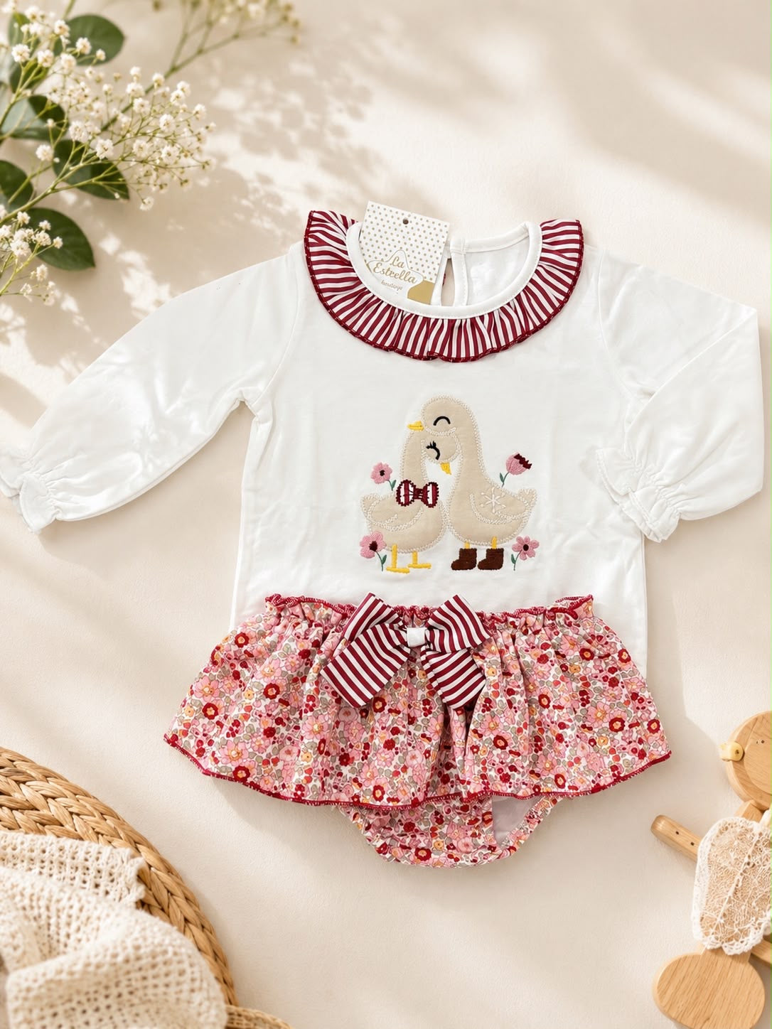 Conjunto de ranita ganso/sa