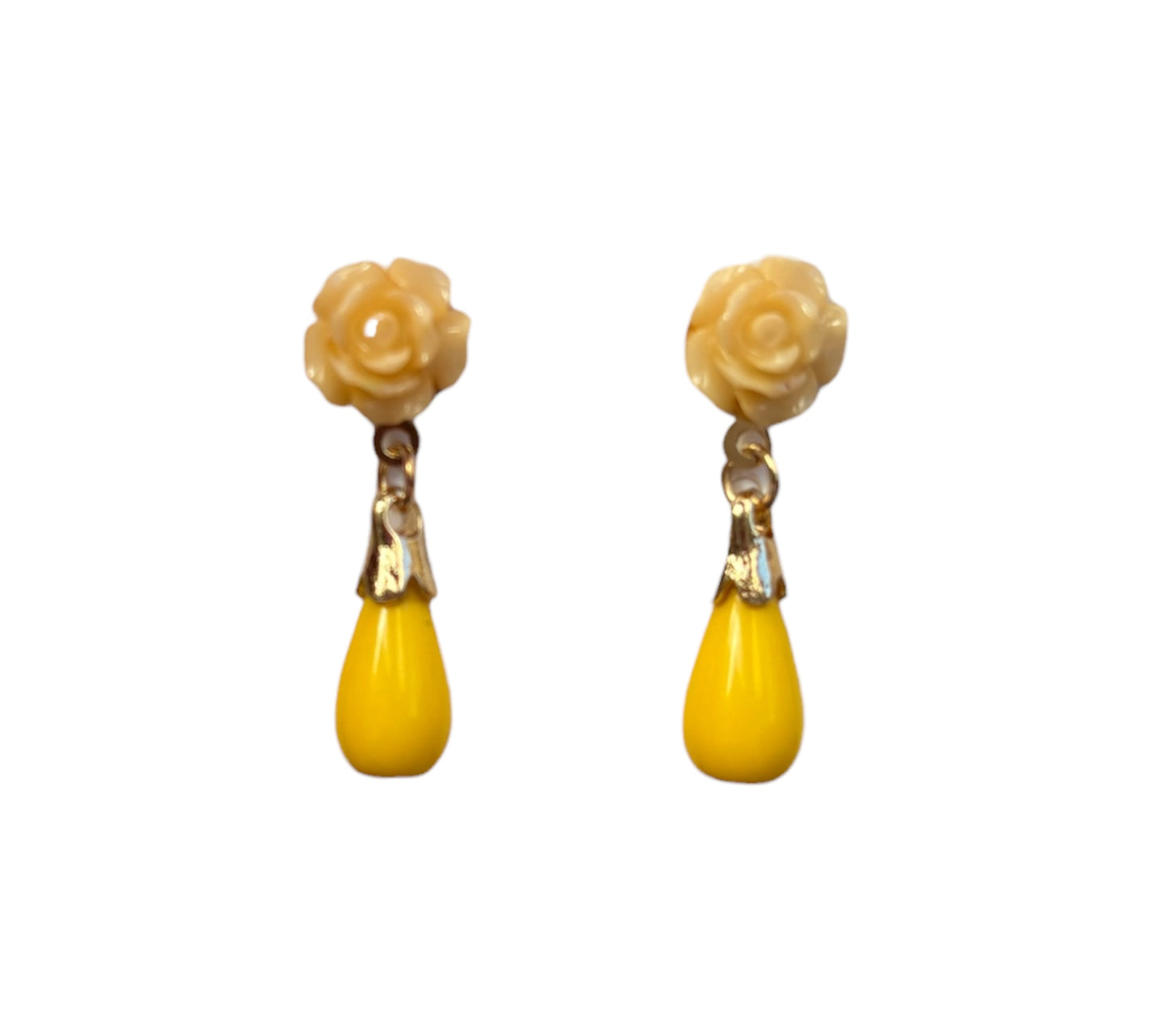 Flor de coral amarillo limón