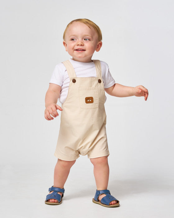 CONJUNTO CAMISETA Y PETO CAMEL