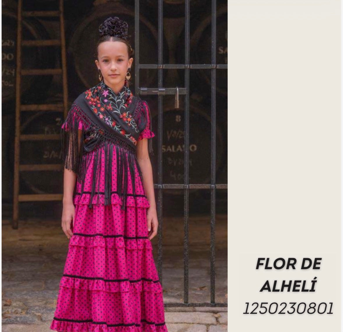 Vestido Modelo Flor De Alhelí