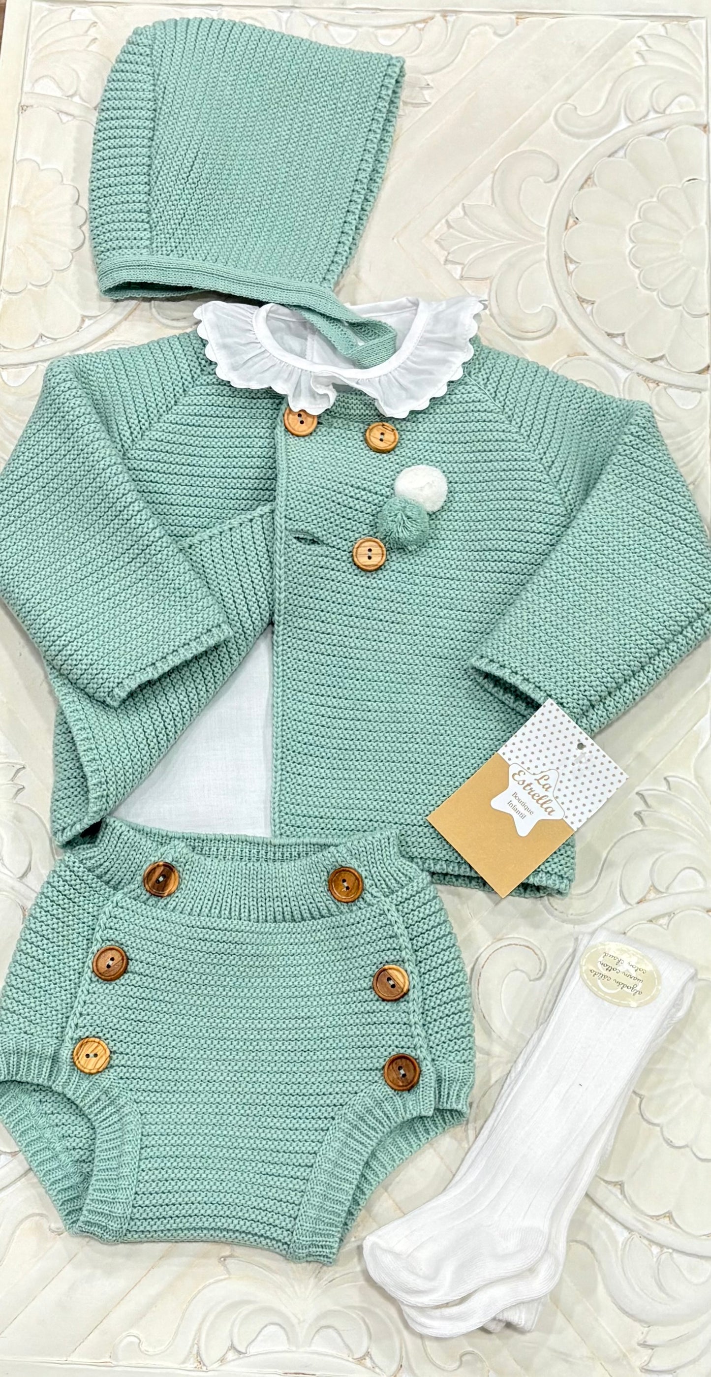 Conjunto Lana 4 piezas