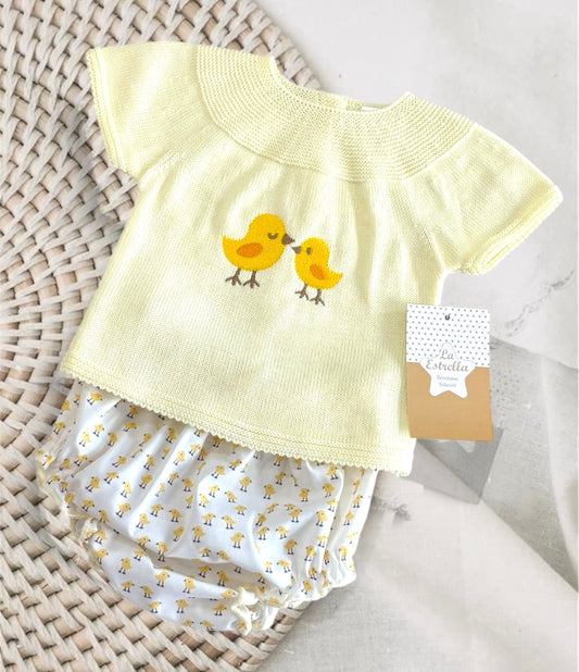 Conjunto Hilo pollito