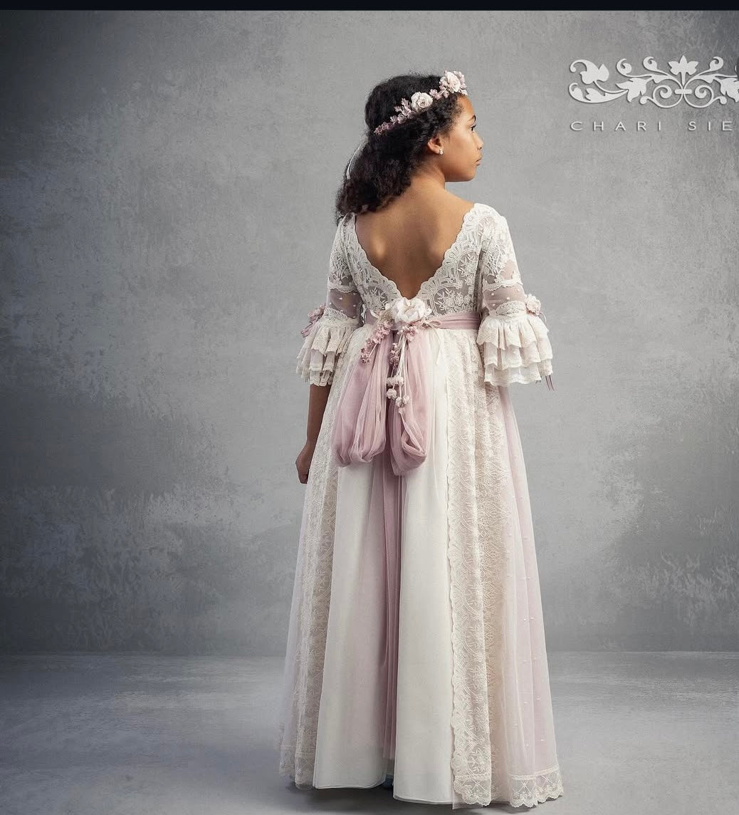 Vestido de comunión Soleil Chari Sierra ( Consulta Disponibilidad )