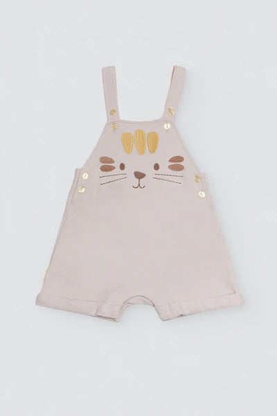 Conjunto bebé peto y camiseta manga corta Safari