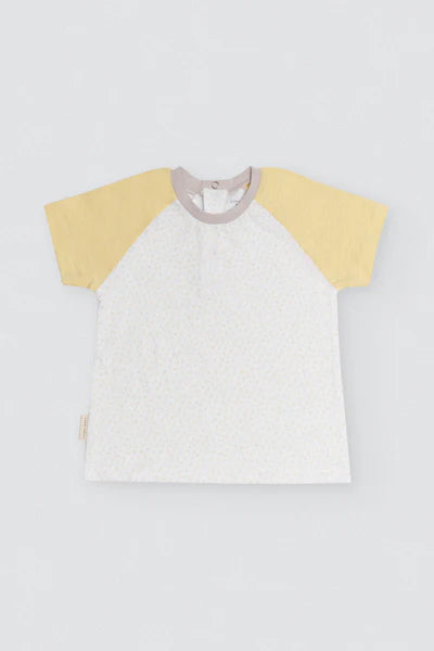 Conjunto bebé peto y camiseta manga corta Safari