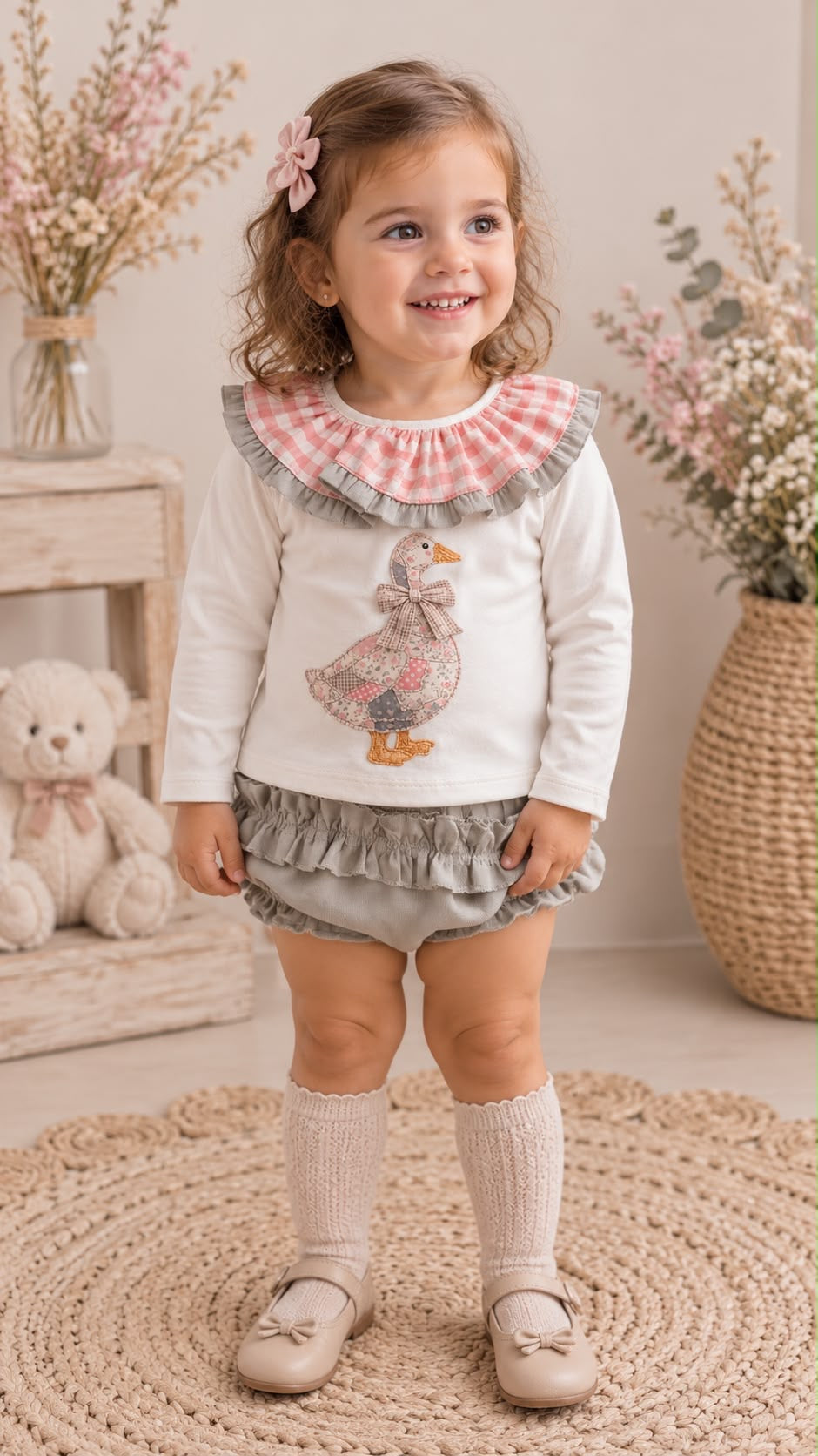 Conjunto de ranita ganso