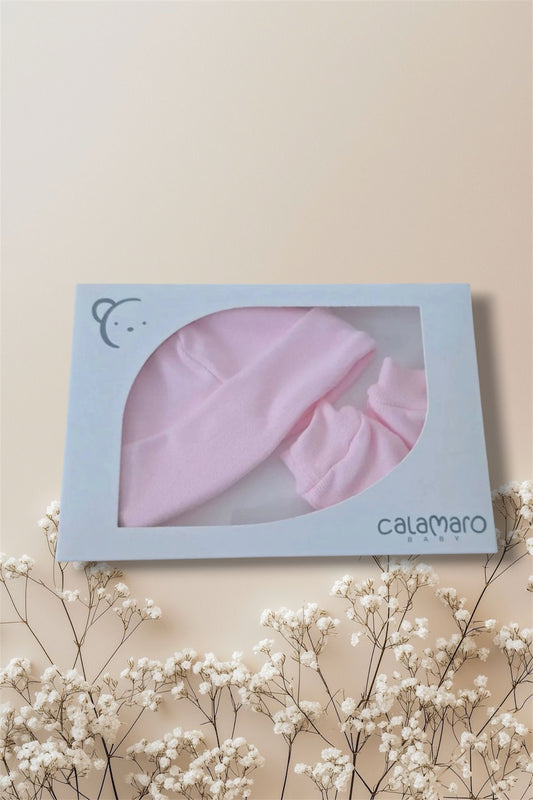 COJUNTO GORRO + MANOPLA CALAMARO