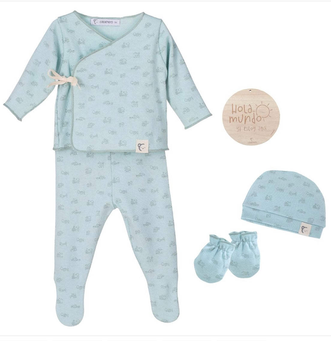 Pack nacimiento Casitas verde