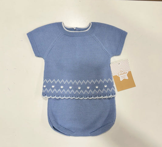 Conjunto hilo azul