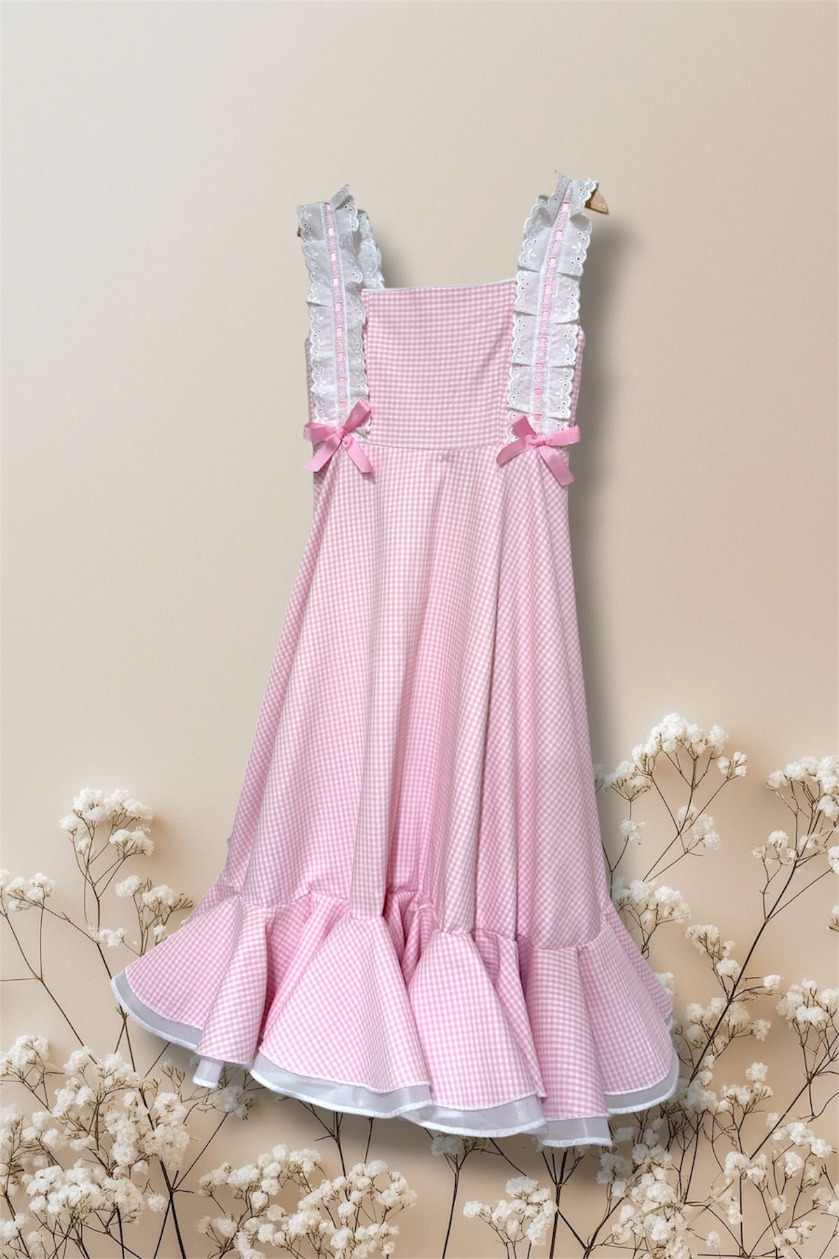 Vestido flamenca vichy
