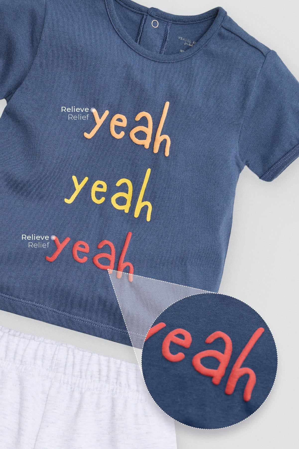 Conjunto bebé manga corta Yeah