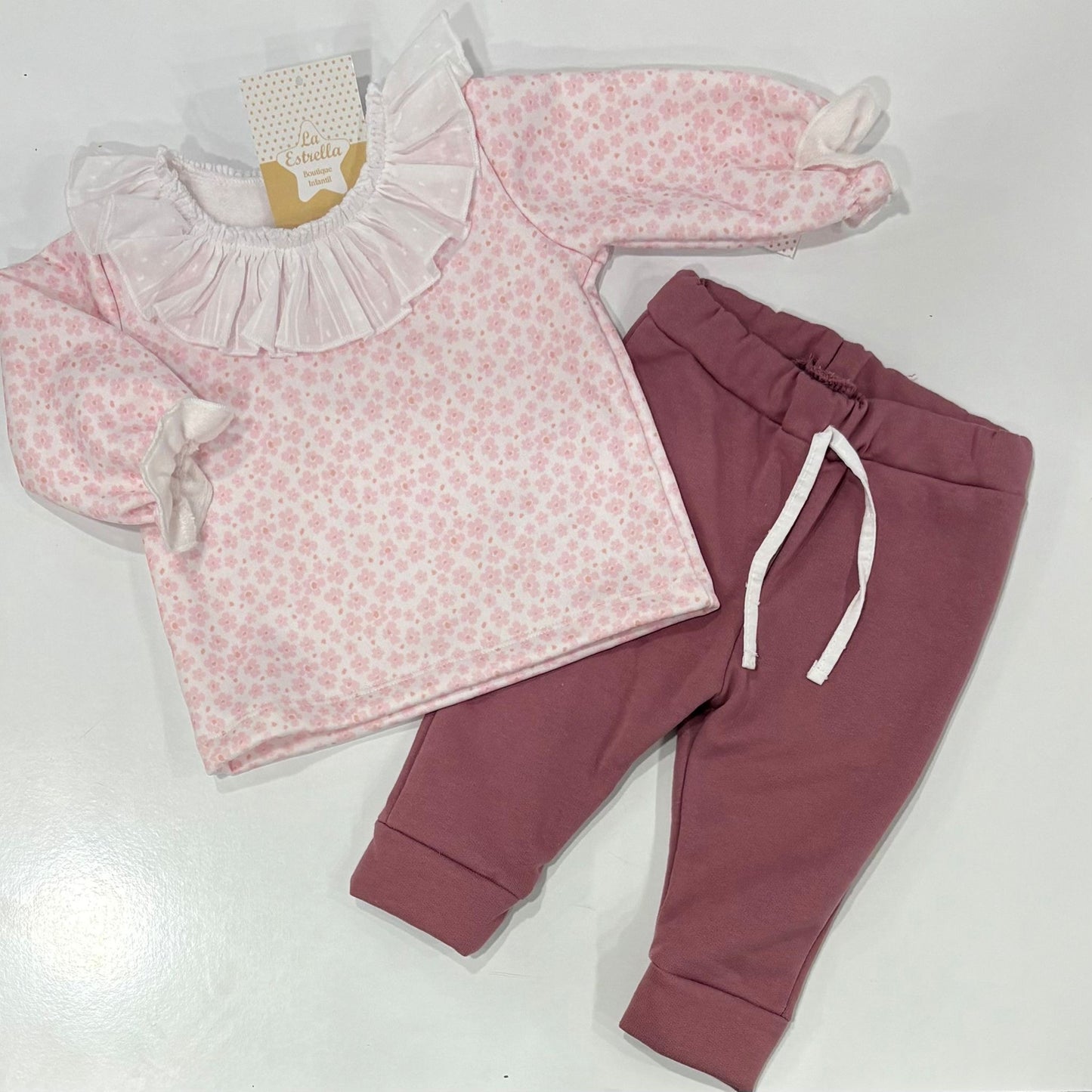 Chándal niña flores