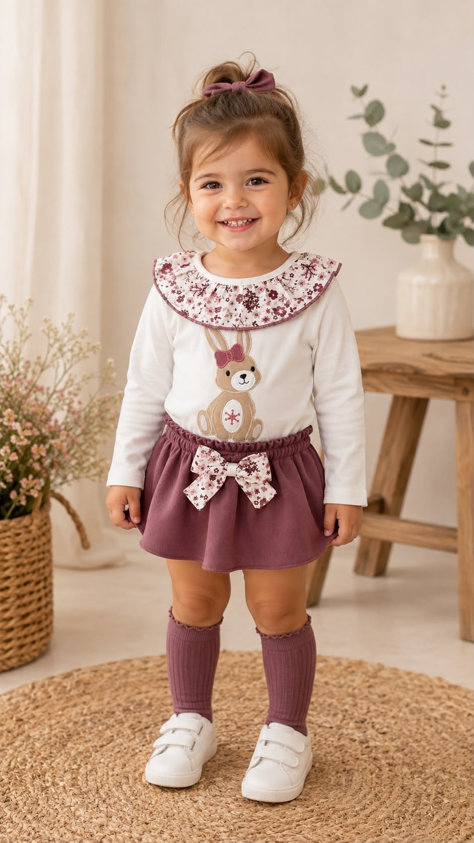 Conjunto de ranita conejo