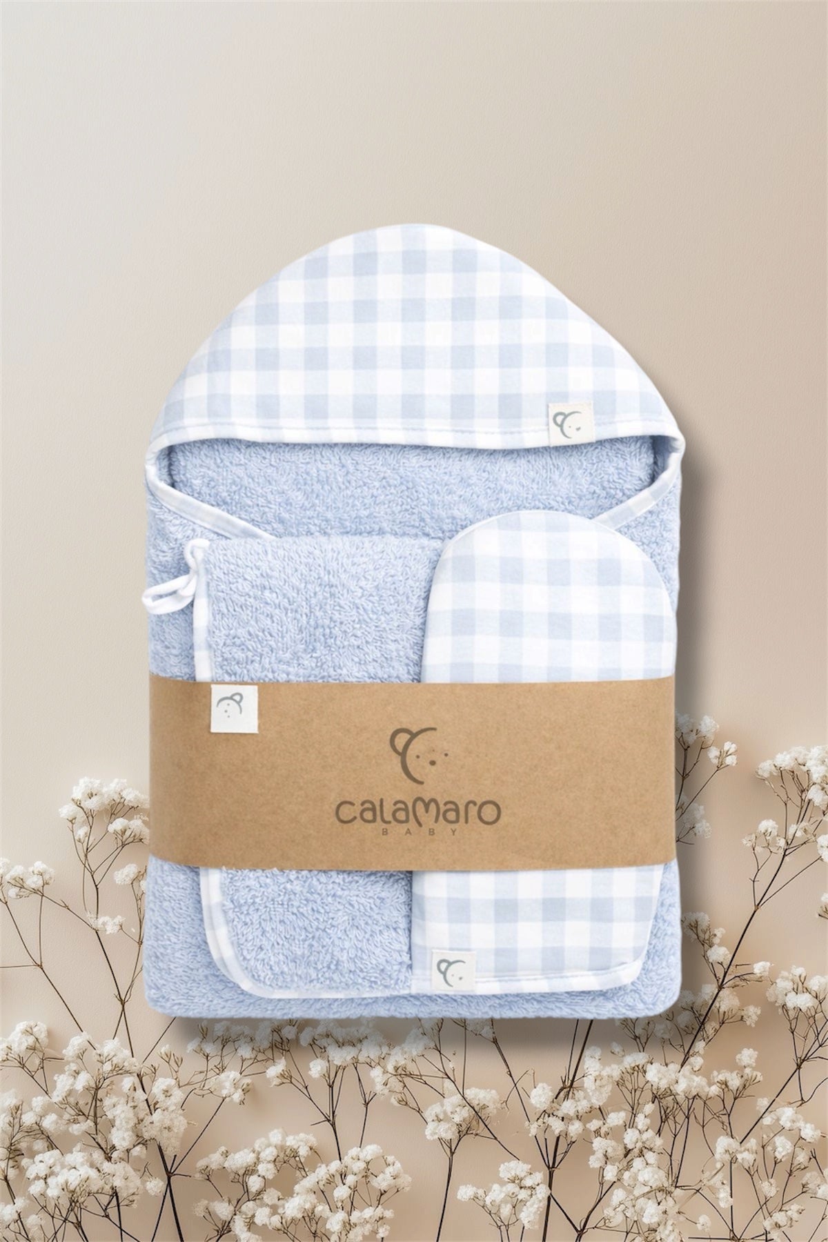 Capa de baño + Manopla Calamaro