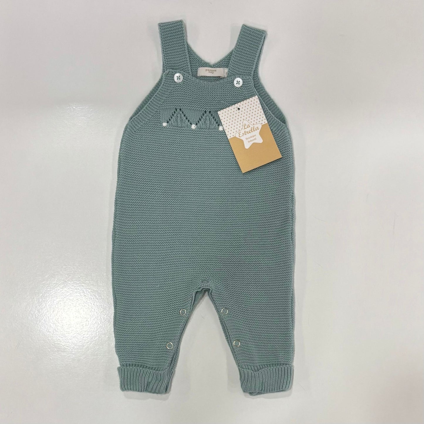 Peto unisex lana verde