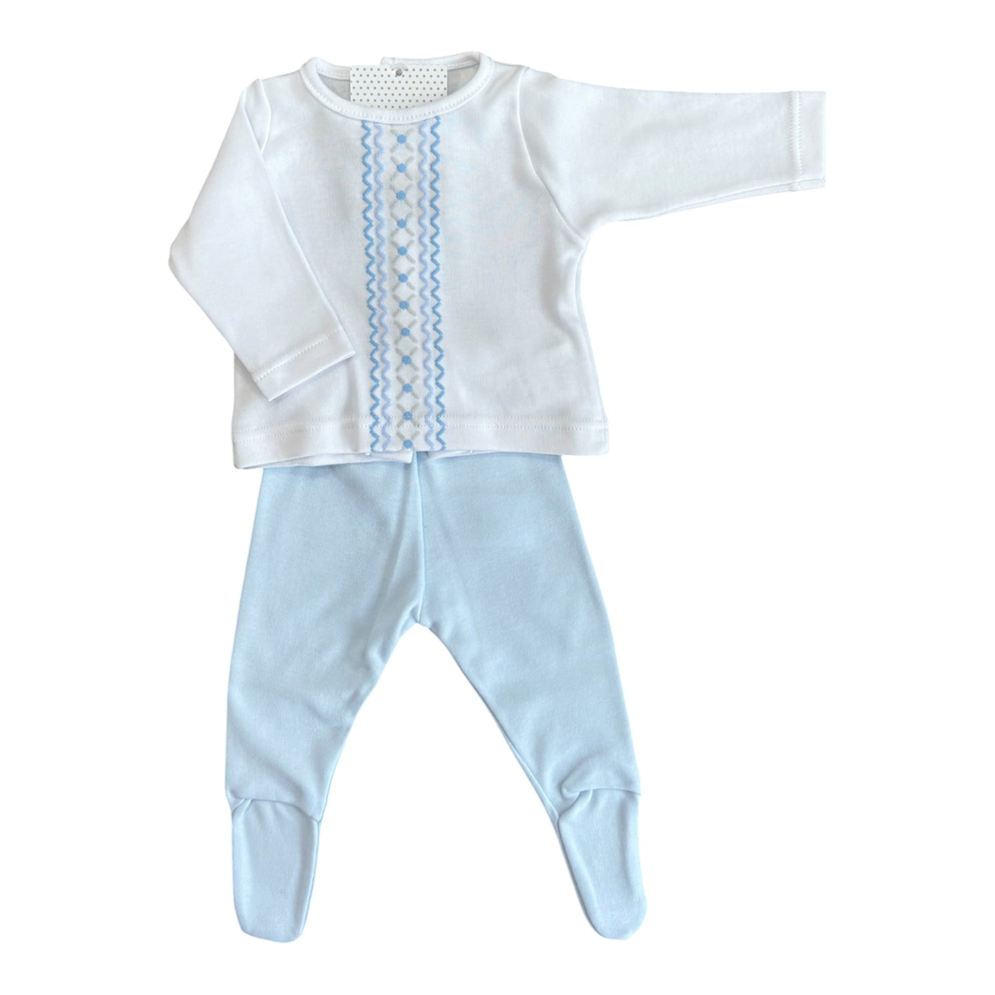 Conjunto polaina ‘Antas’ celeste