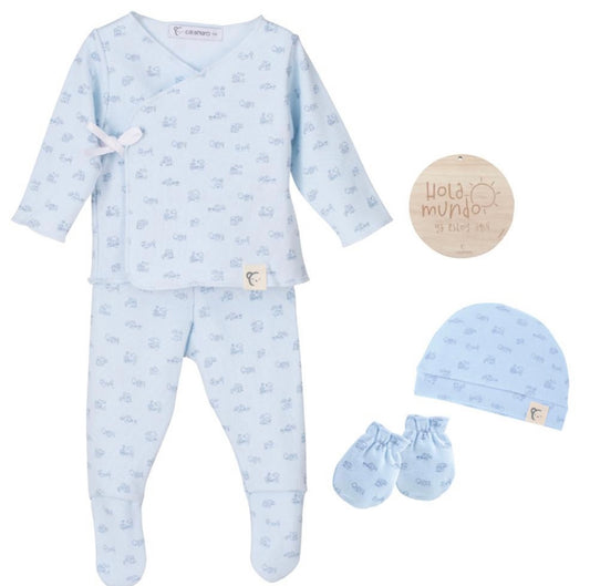 Pack nacimiento Casitas azul