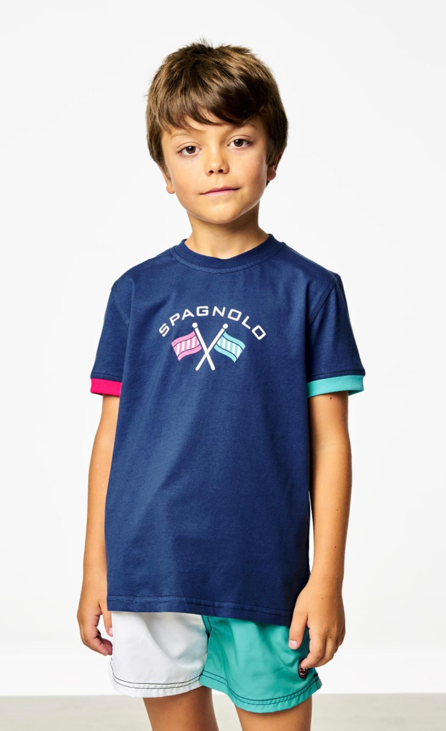 Camiseta banderas Spagnolo