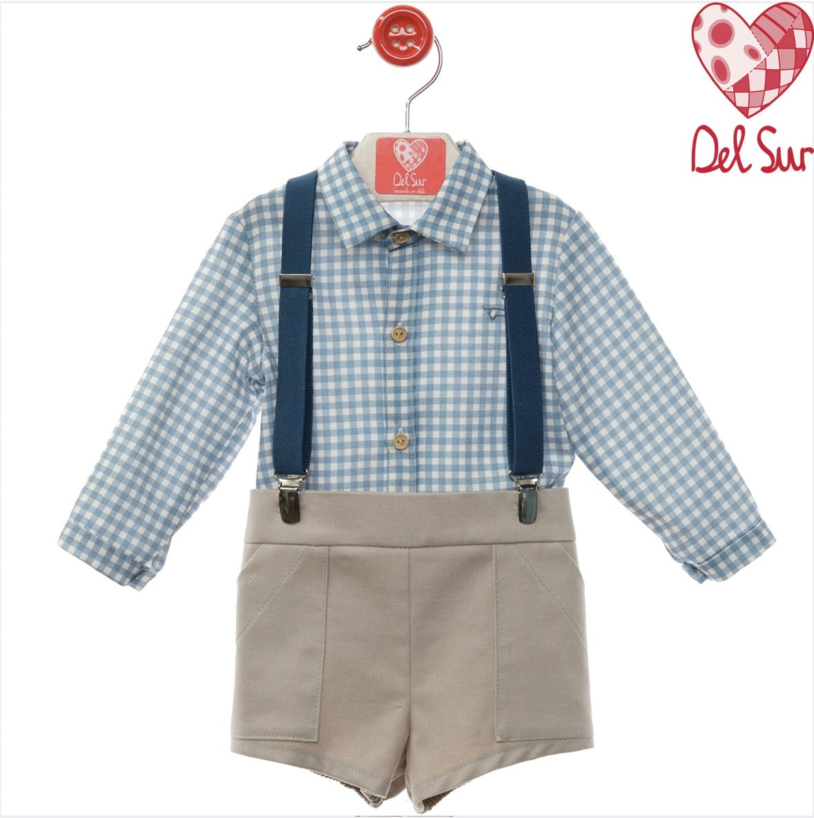 Conjunto Venecia con tirantes