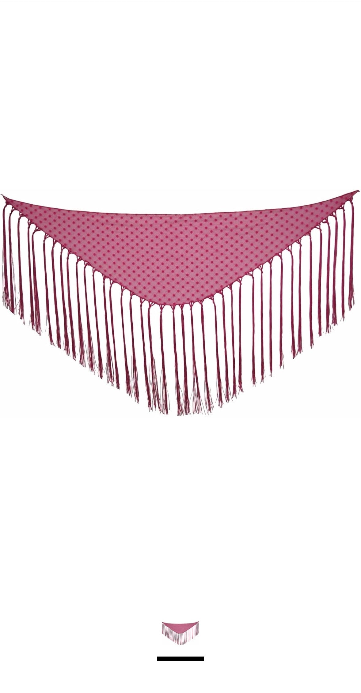 Mantón Plumeti