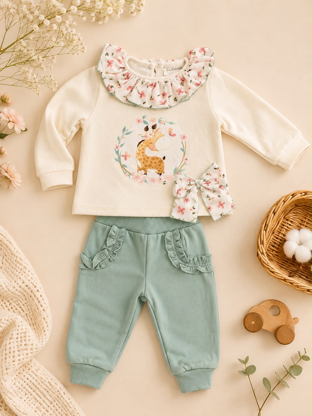 Conjunto chandal jirafa