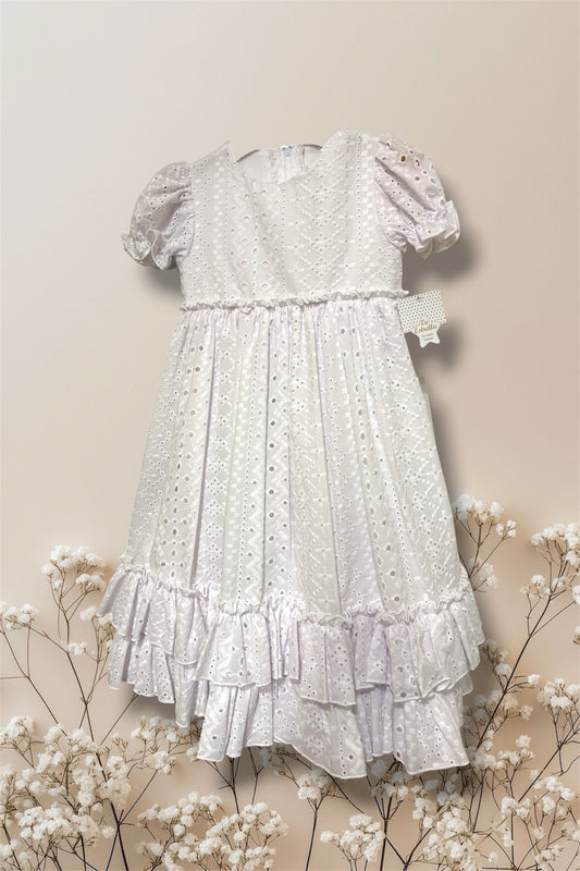 Vestido flamenco perforado