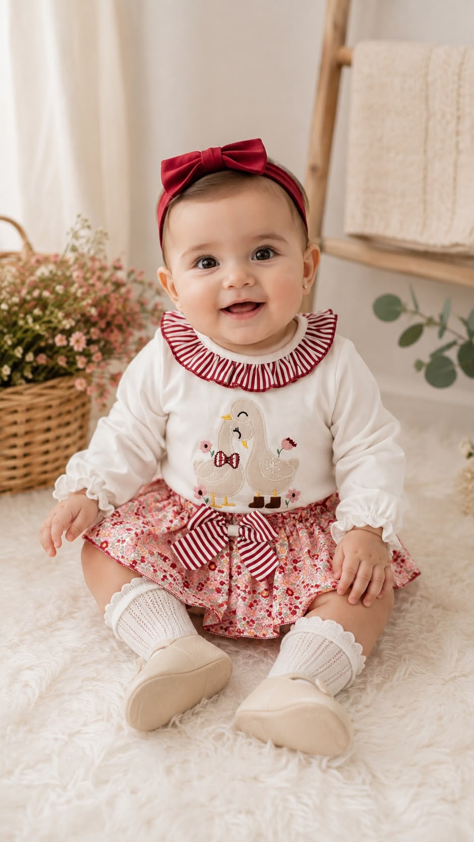 Conjunto de ranita ganso/sa