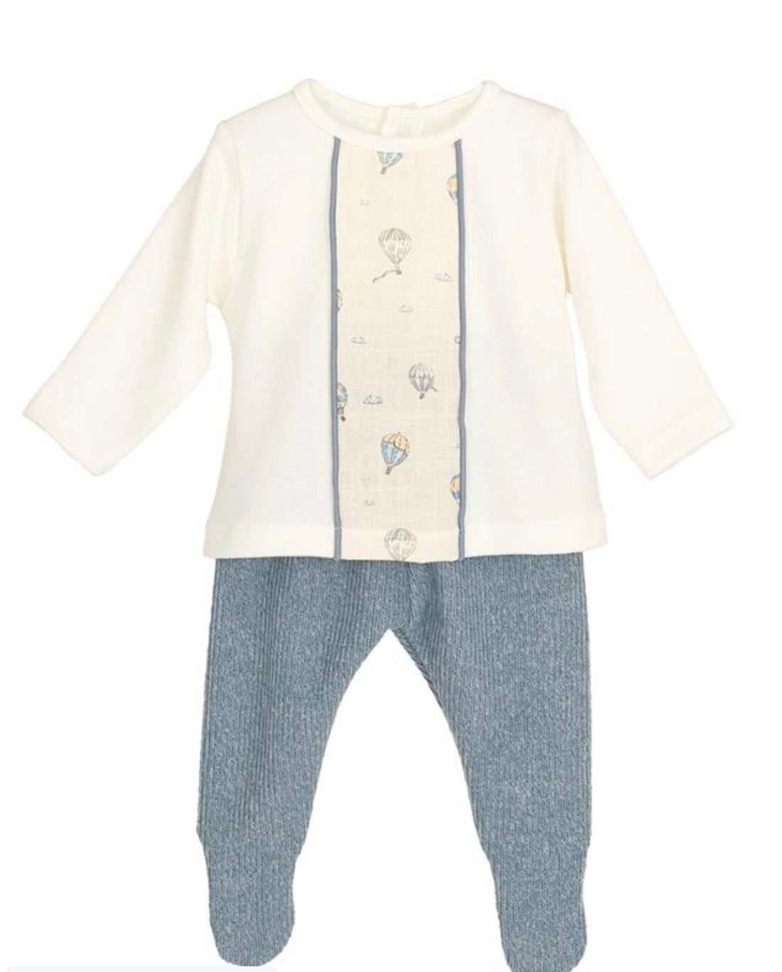 Conjunto polaina Anemol Celeste