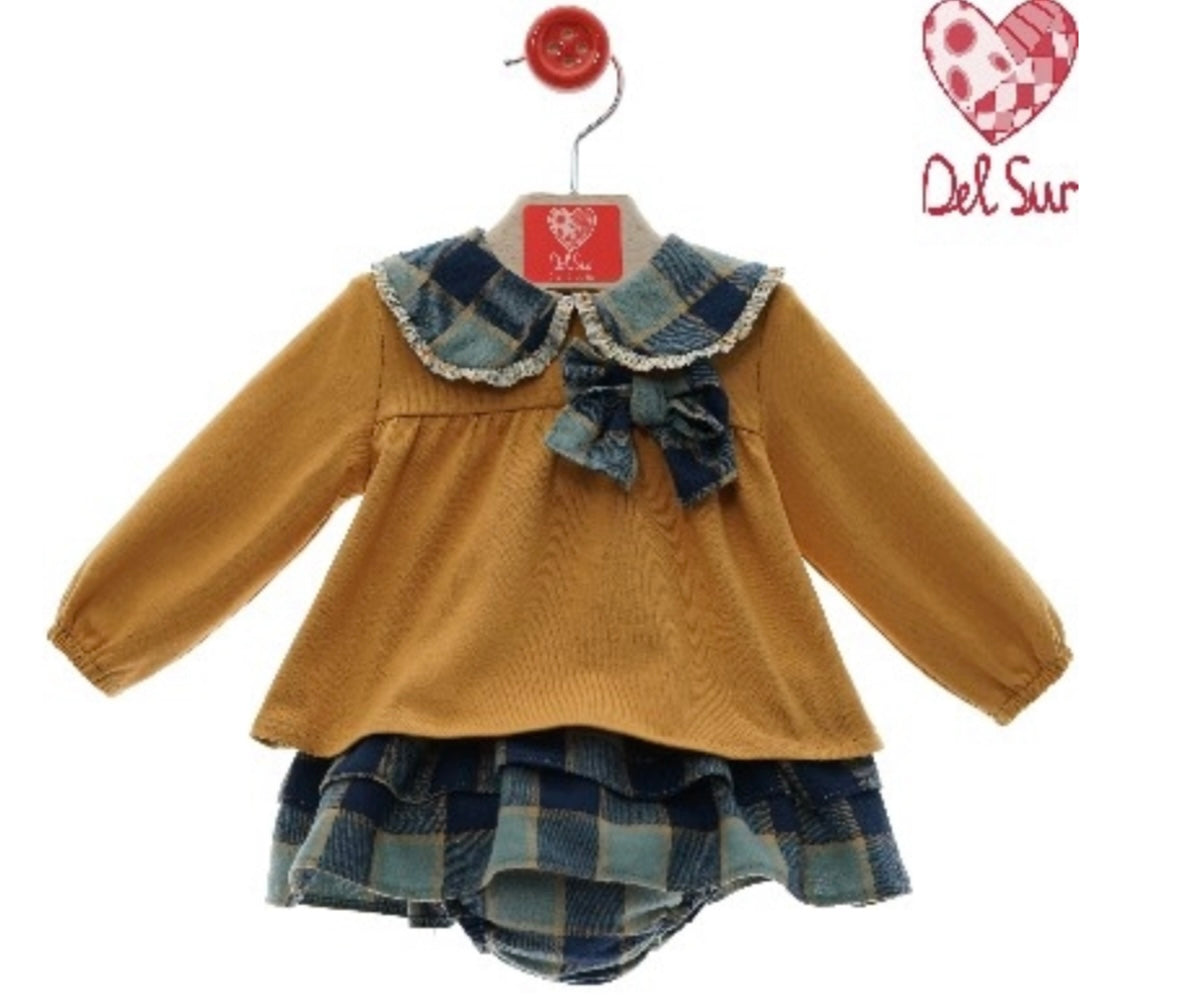 Conjunto niña familia Ganchillo