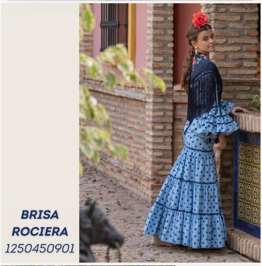 Vestido Modelo Brisa Rociera