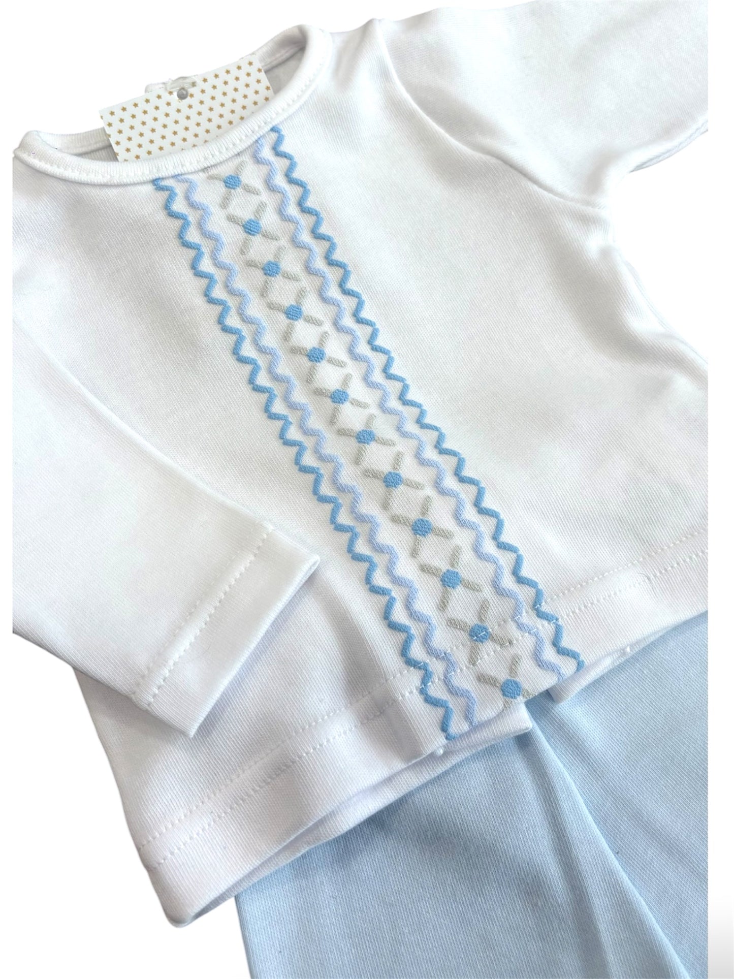 Conjunto polaina ‘Antas’ celeste