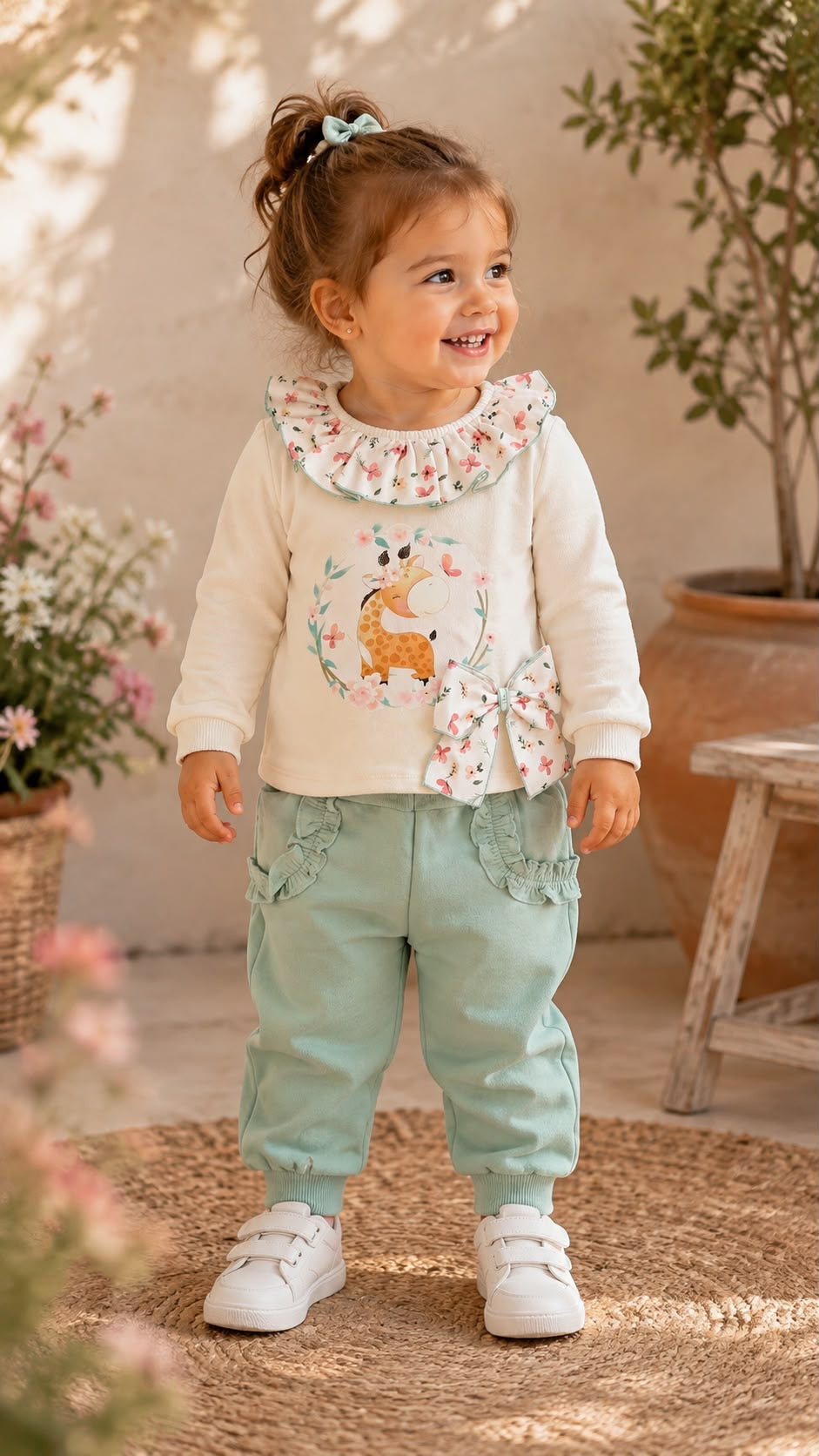 Conjunto chandal jirafa