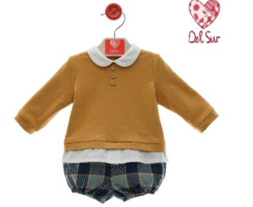 Conjunto niño familia Ganchillo