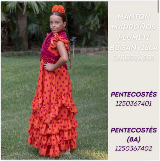 Vestido Modelo Pentecostes