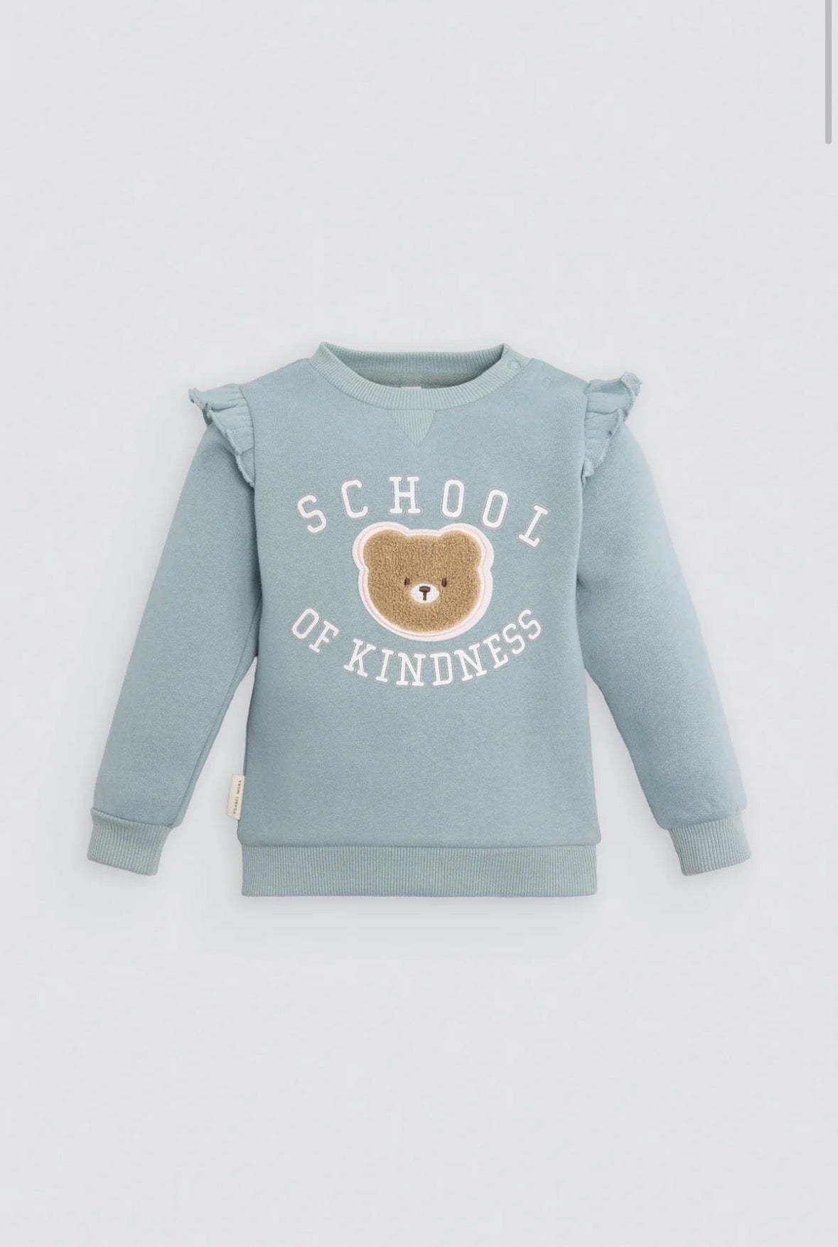 Chándal sudadera oso texturizado