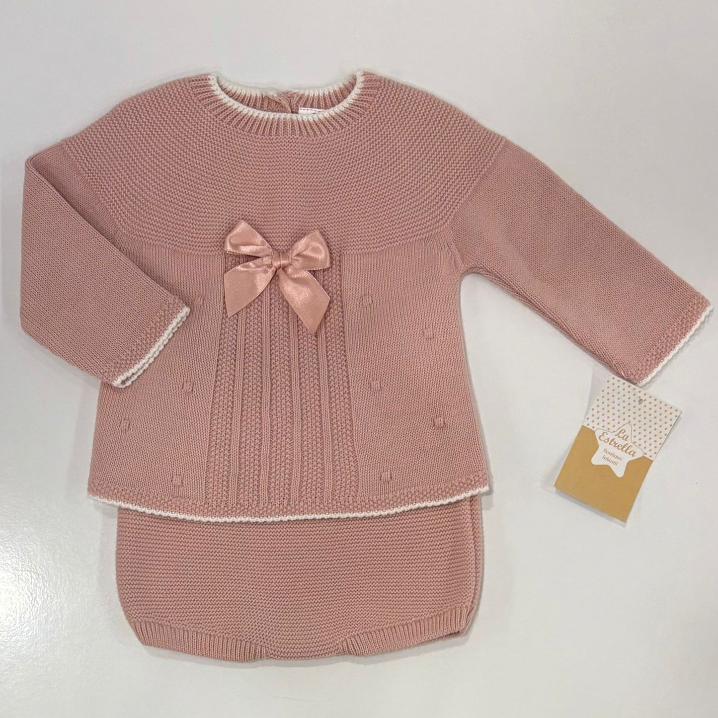 Conjunto lana Lazo maquillaje