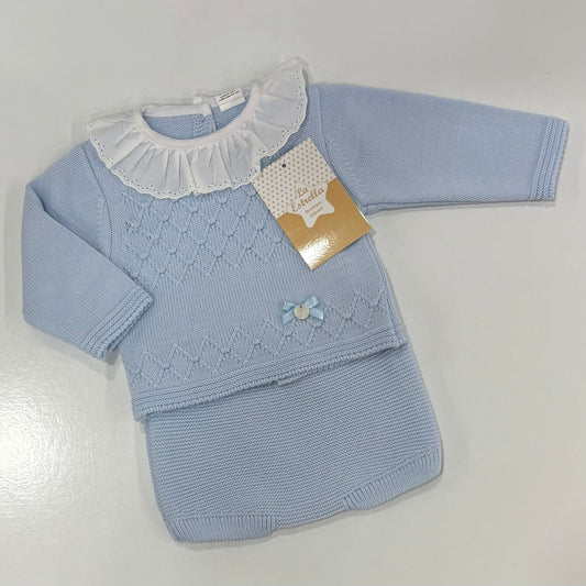 Conjunto lana dos piezas Rombo