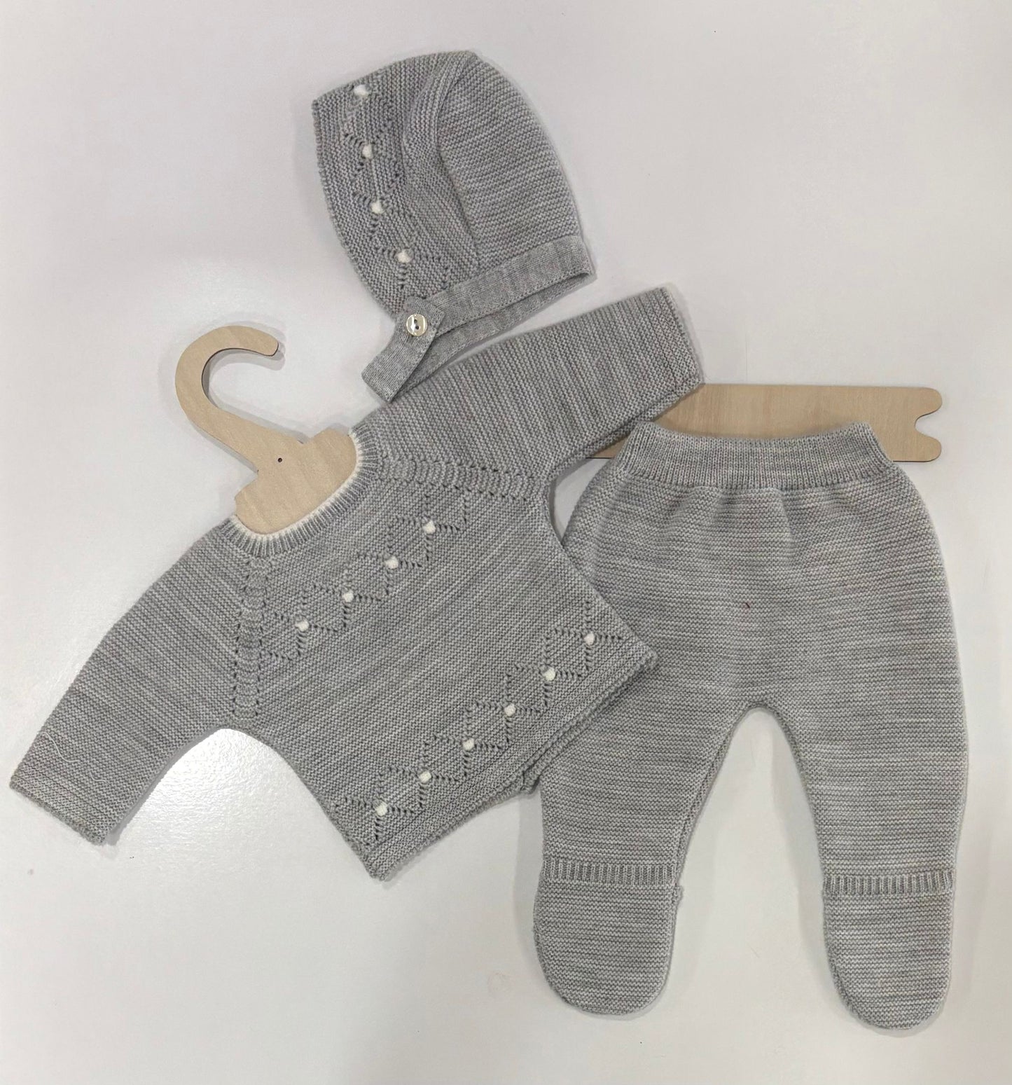 Conjunto Lana tres piezas