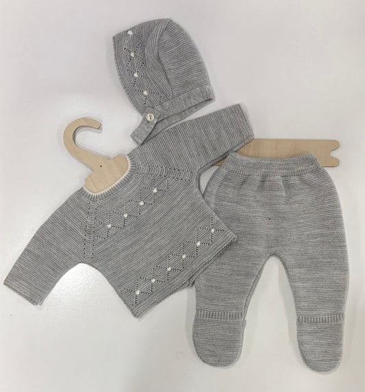 Conjunto Lana tres piezas