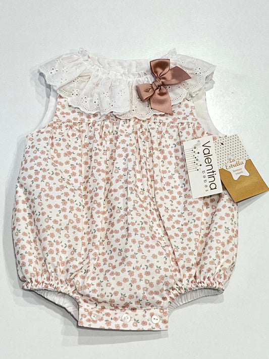 Pelele Valentina flores